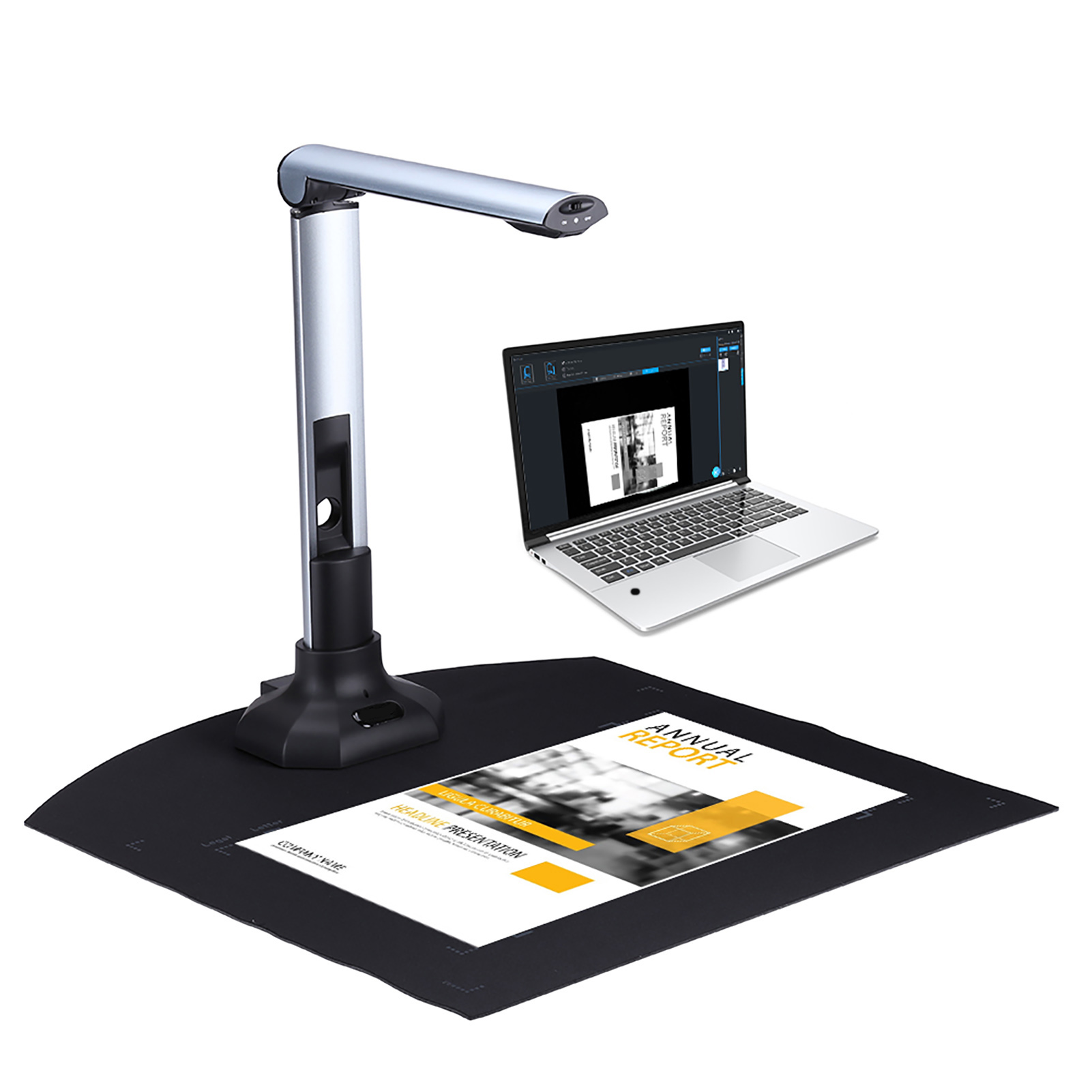 Document Scanner Portable - Scanner de documents 10MP HD, caméra