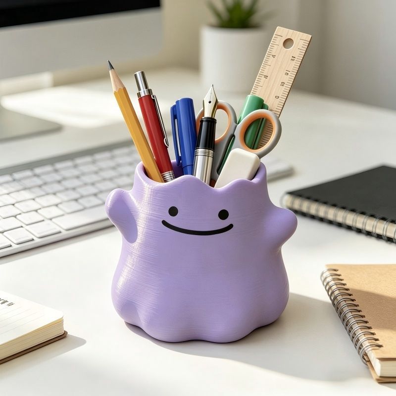 Porte-stylos en forme de perso - Home Office Or avis et prix