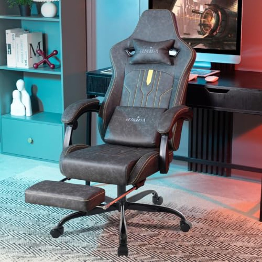 Chaise de jeu avec repose-pied - Ergonomic Office Chair avis et prix