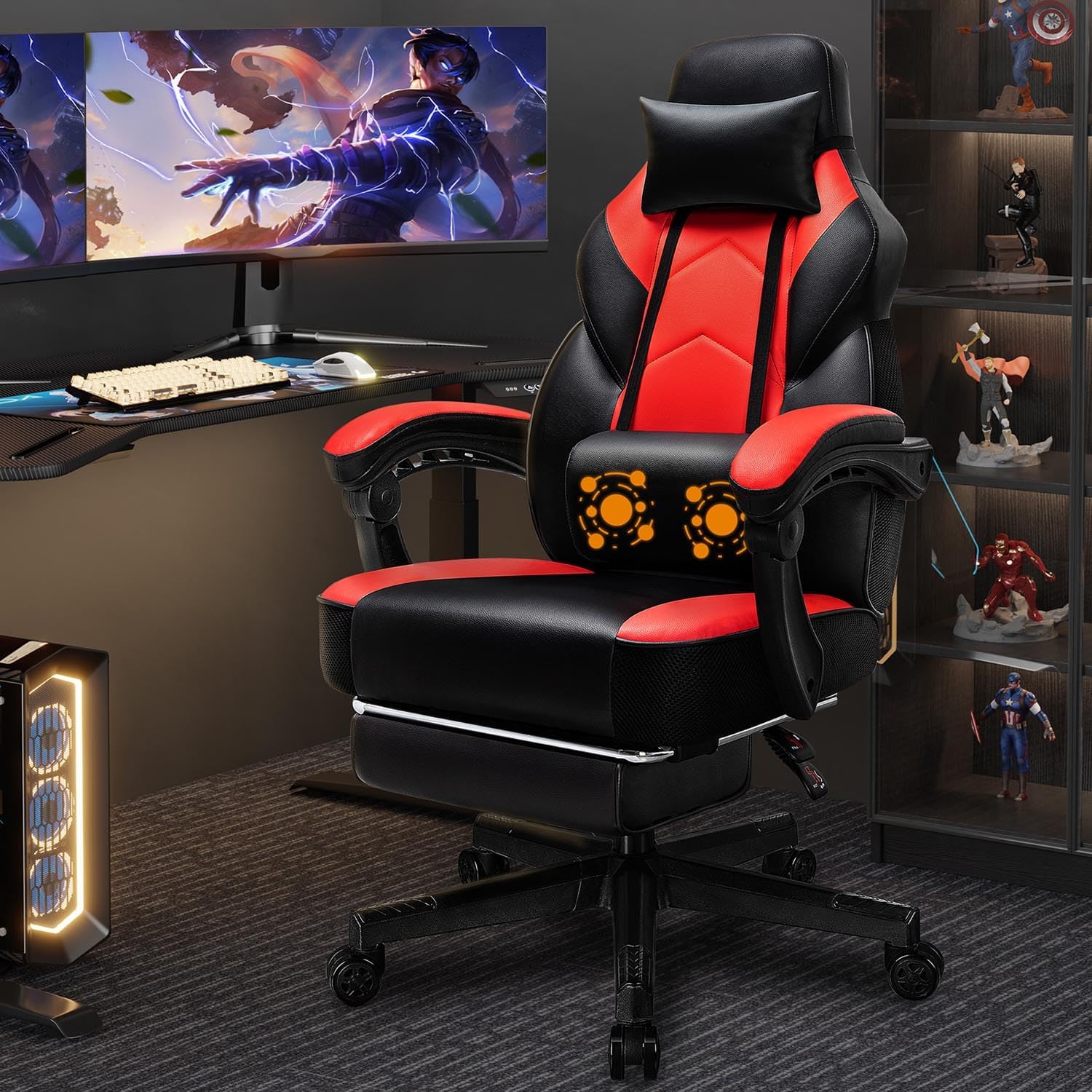 Chaise de jeu avec repose-pied - Ergonomic Office Chair avis et prix